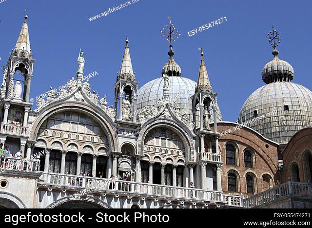 Saint Mark's Basilica, Venice, Veneto, Italy, Europe