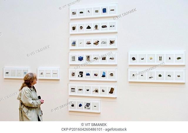 Galerie Rudolfinum presents the New York artist TARYN SIMON in Prague, Czech Republic, April 26, 2016. The conceptual methods