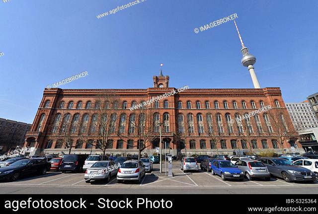 Rotes Rathaus, Mitte, Berlin, Germany, Europe