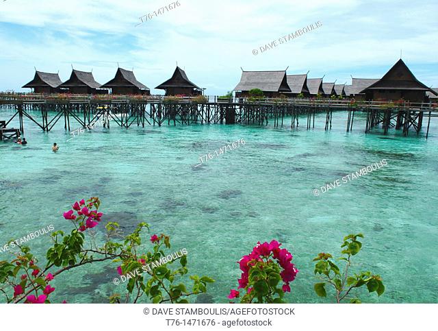 the gorgeous Kapalai Water Resort near Sipadan Island, Borneo, Malaysia