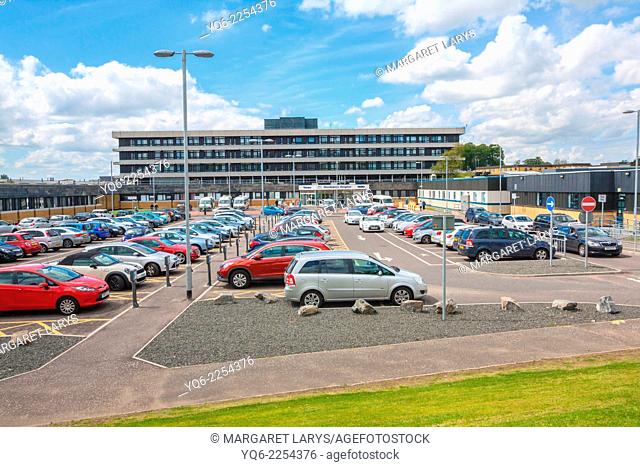 Monklands District General Hospital, is a district general hospital in Airdrie, North Lanarkshire, Scotland. Administered by NHS Lanarkshire, [