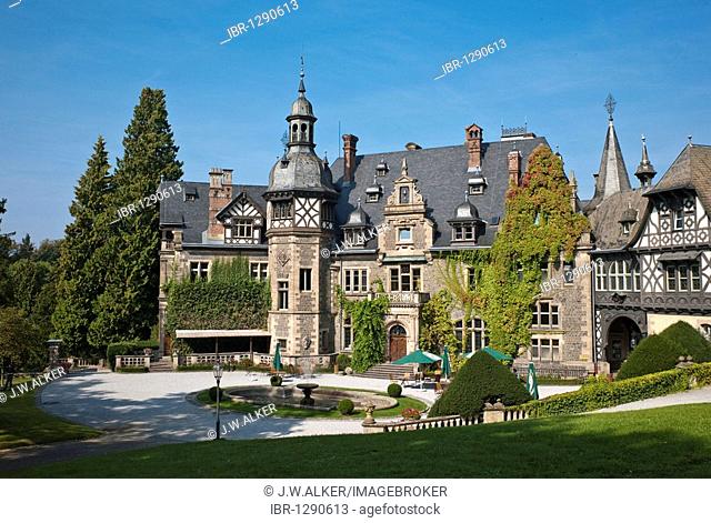 Rauischholzhausen Castle, Justus Liebig University Giessen, Rauischholzhausen, Ebsdorfergrund, Hesse, Germany, Europe