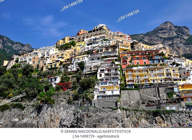 Positano Italy Mediterranean Sea Europe Amalfi Coast