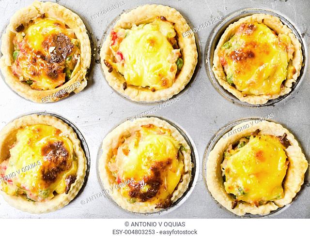 Vegetable and Cheese Tart
