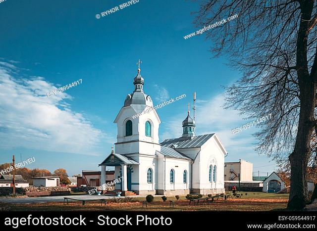 Kosava, Belarus. Church of Saint Anthony. Historic Landmark And Heritage