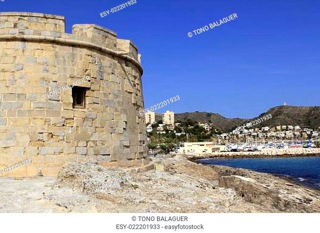 Moraira Teulada Alicante Castle Mediterranean