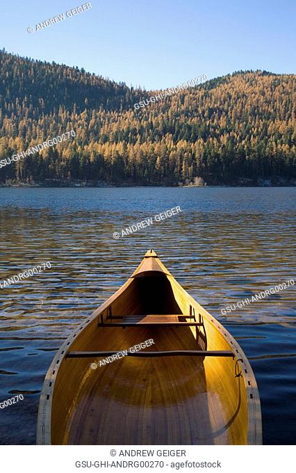 canoes, lakes, montana