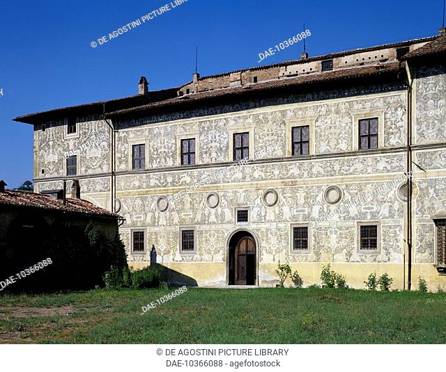 Palazzo Vitelli alla Cannoniera, 16th century, Citta di Castello, Umbria, Italy