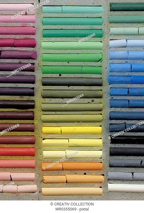 Coloured chalks