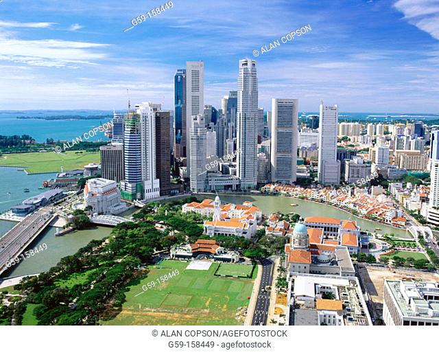 Central Business District. Singapore