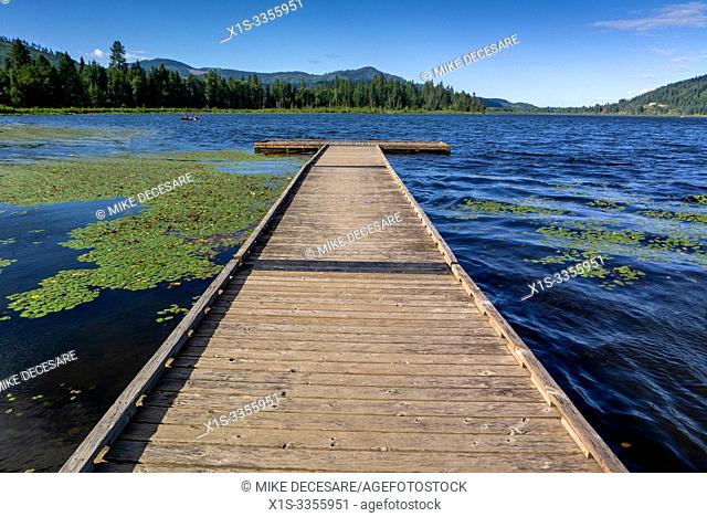 Rose Lake in North Idaho