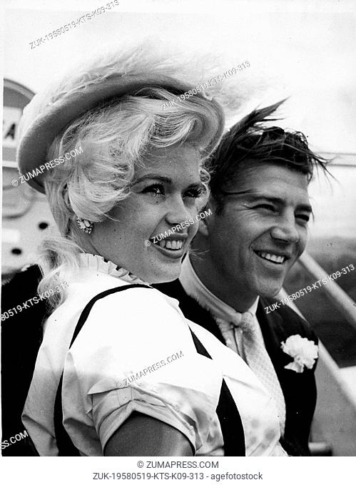 May 19, 1958 - London, England, U.K. - American actress JAYNE MANSFIELD (1933-1967) was a sexual icon of the 1950s and 1960s