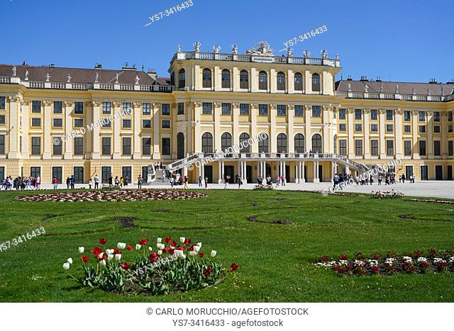 Schönbrunn Palace, Vienna, Wien, Austria, Europe