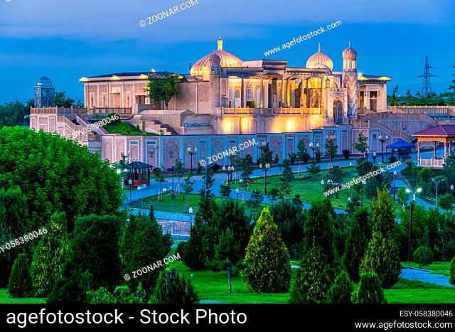 Memorial complex of Islam Karimov Samarkand, Uzbekistan