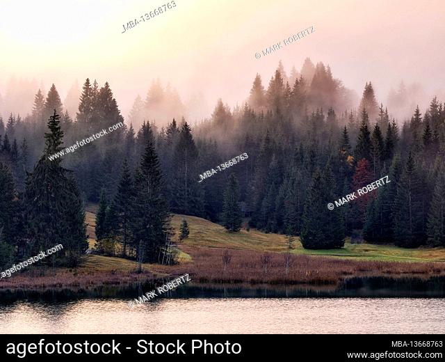 Picture book landscape at the Geroldsee