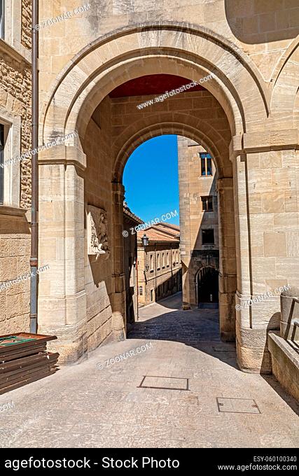 Stone Arch Access Gate in San Marino