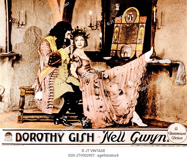 Dorothy Gish and Randy Ayrton, Nell Gwynn, Lobby Display, 1926
