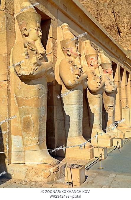 temple of Hatshepsut near Luxor in Egypt