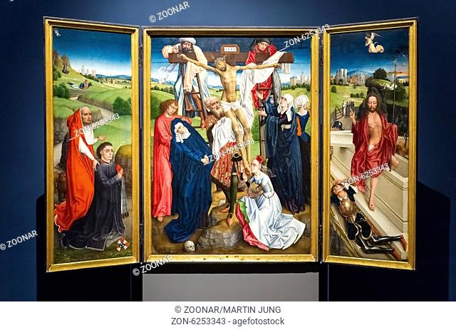 Triptych with the Cross