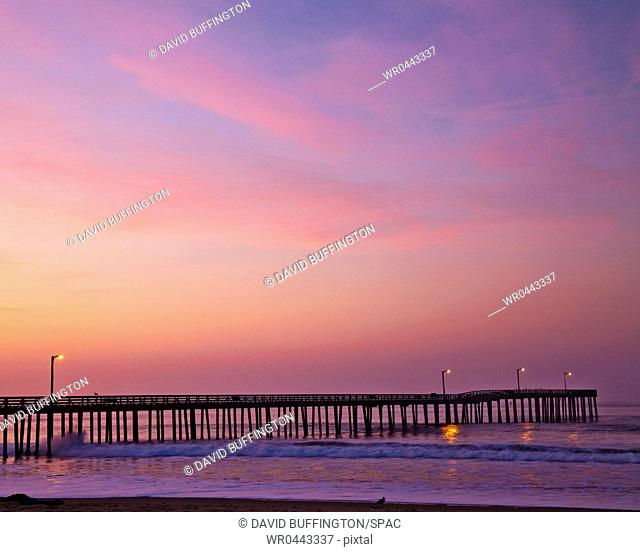 Ocean Pier at Dawn