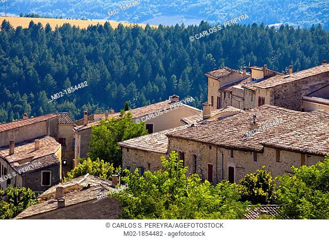 Medieval town of Aurel, Vaucluse, Provence, France