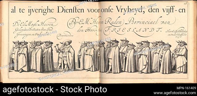 The Funeral Procession of Count Ernst Casimir, Stadtholder of Friesland and Groningen, that took place in Leeuwarden on January 3, 1633