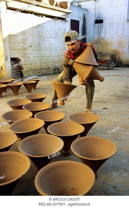Pottery vessel Tajine, Sale, Morocco, Tagine