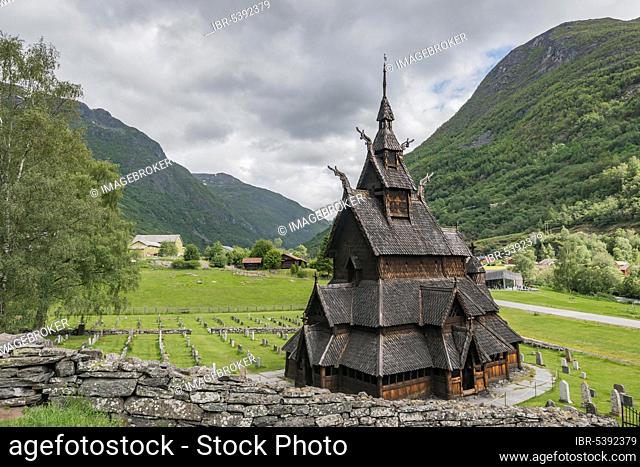 Borgund Stave Church, Sogn og Fjordane, Norway, Borgund Stave Church, Sogn og Fjordane, Norway, Europe