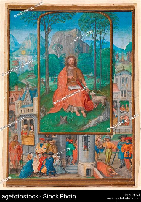 Manuscript Illumination with Scenes from the Life of Saint John the Baptist. Artist: Master of James IV of Scotland (probably Gerard Horenbout) (South...