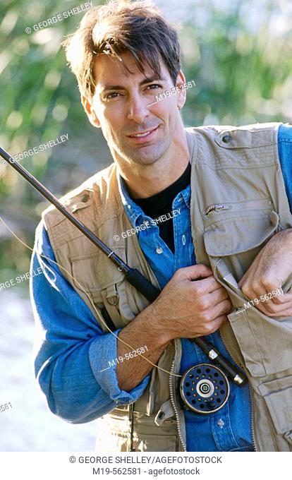 handsome fly fisherman