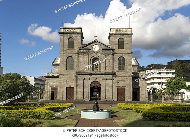 The St. Louis Cathedral, Port Louis, Mauritius, Africa