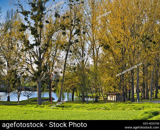 Lauzun Park, Lot-et-Garonne Department, Nouvelle Aquitaine, France
