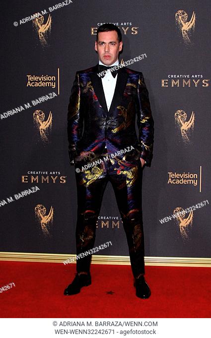 Creative Arts Emmy Awards 2017 - Arrivals Featuring: John Roberts Where: Los Angeles, California, United States When: 09 Sep 2017 Credit: Adriana M