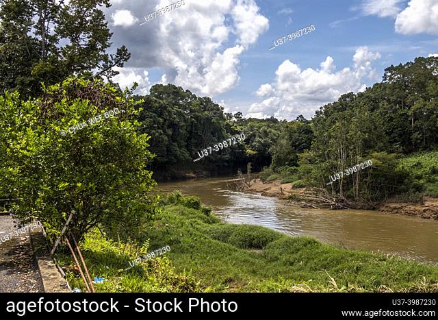Pekan (District) Julau river, Sarawak, East Malaysia, Borneo