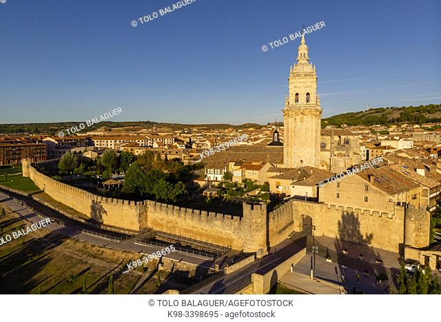 Medieval Walls, El Burgo de Osma, Soria, comunidad autónoma de Castilla y León, Spain, Europe
