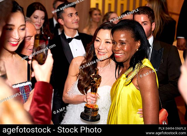 Oscar® winner Michelle Yeoh attends the Governors Ball following the live ABC telecast of the 95th Oscars® at the Dolby Theatre at Ovation Hollywood in Los...