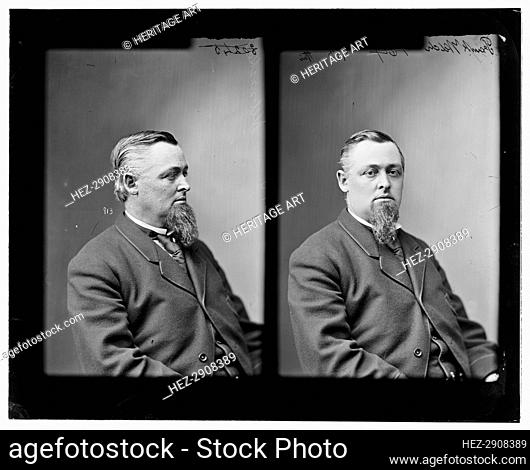 Frank Welch of Nebraska, 1865-1880. Creator: Unknown