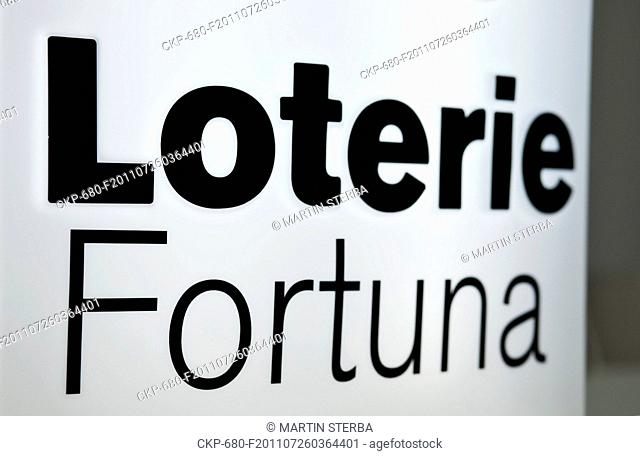 Logo of Czech lottery company Fortuna CTK Photo/Martin Sterba, Josef Horazny