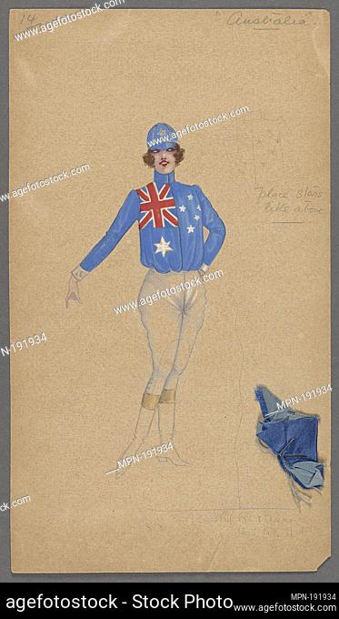 14-Australia. Burnside, R. H. (Robert Hubberthorne), 1873-1952 (Collector) Barnes, Will R., -1939 (Costume designer). R. H