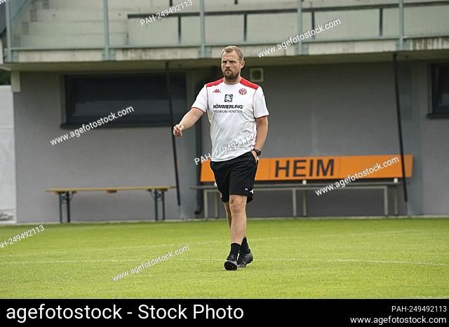 25.07.2021, Riederbau Stadium, Schwoich, training camp of FSV FSV FSV Mainz 05 in Bad Haring, Austria, in the picture the Mainz team during training in Schwoich