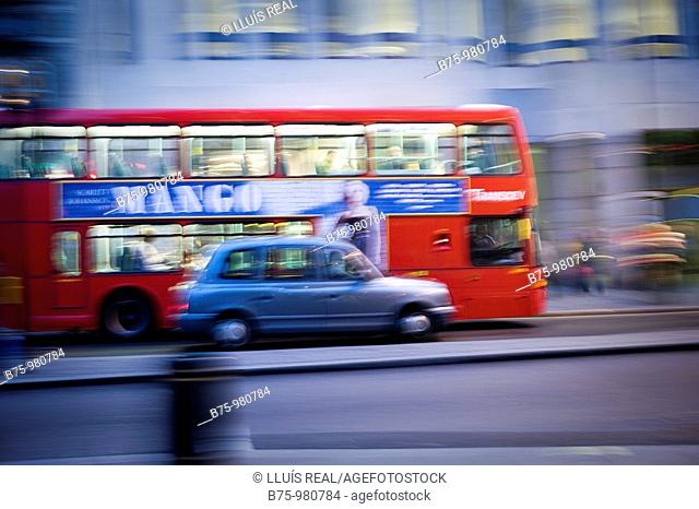 Urban Traffic, London, England, UK