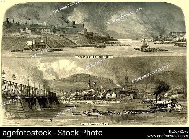 'South Pittsburg and Alleghany City', 1874. Creator: W.H. Morse