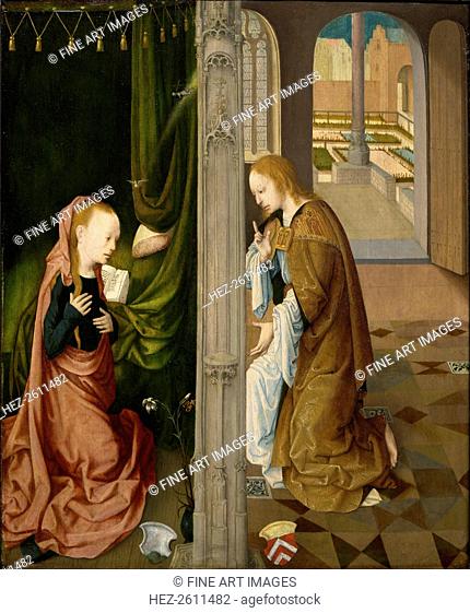 The Annunciation, ca. 1470-1480. Artist: Master of the Virgo inter Virgines (active End of 15th cen.)