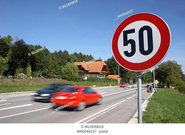 Speed limiting 50 kmh