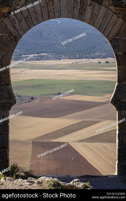 Caliphate gate, Castle of Gormaz, Xth century, Gormaz, Soria, Autonomous Community of Castile, Spain, Europe