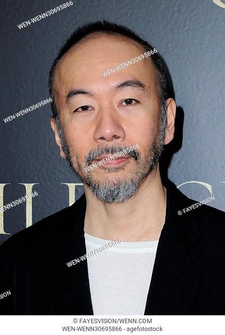 Premiere of Paramount Pictures 'Silence' Featuring: Shinya Tsukamoto Where: West Hollywood, California, United States When: 05 Jan 2017 Credit: FayesVision/WENN
