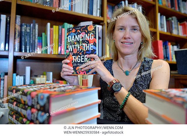 Author Lili Wright discuss and sign copies of her new book 'Dancing with the Tiger' at Books & Books Featuring: Lili Wright Where: Coral Gables, Florida