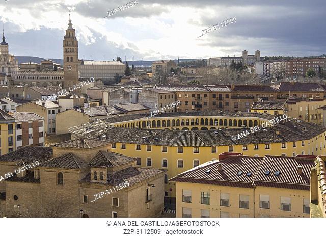Tarazona de Aragon is a historic town in Aragon Spain on March 3, 2018