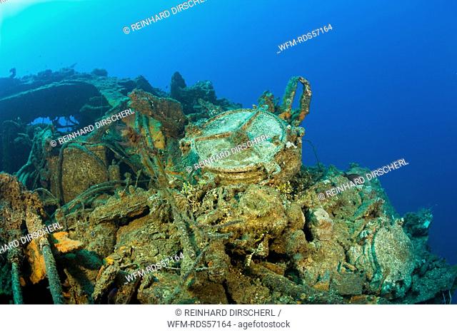 Wreckage of USS Saratoga, Bikini Atoll, Micronesia, Pacific Ocean, Marshall Islands