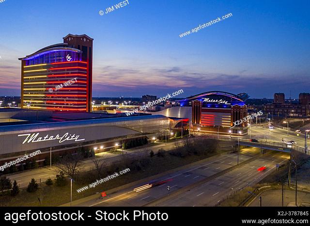 Detroit, Michigan - The Motor City Hotel and Casino